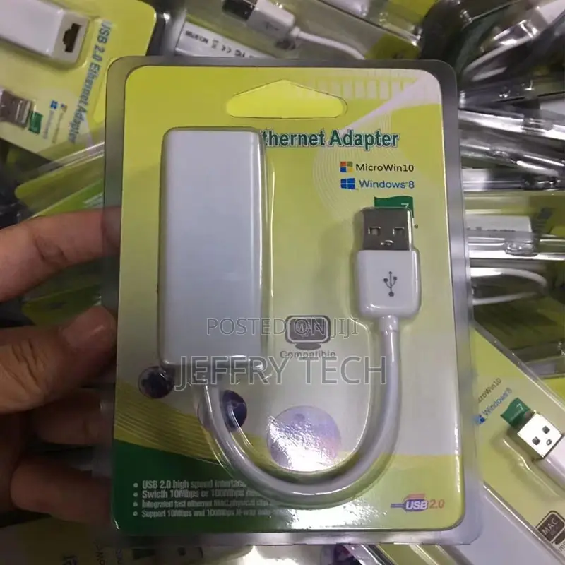 USB 2.0 Network Card 10 100mbps USB Internet Adapter Card