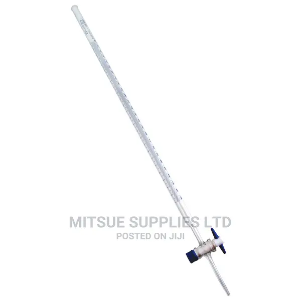 A Set of 10 Burette 25ml China- Class B Glass Stop Cock