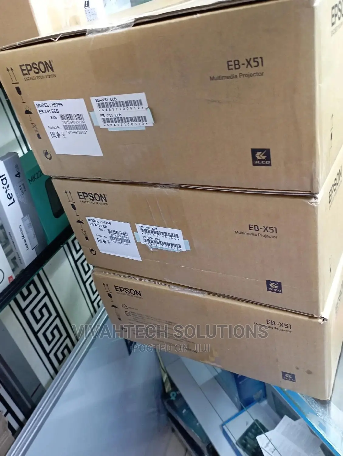 Epson X51 EB-X51 Wireless Projector Wi-Fi