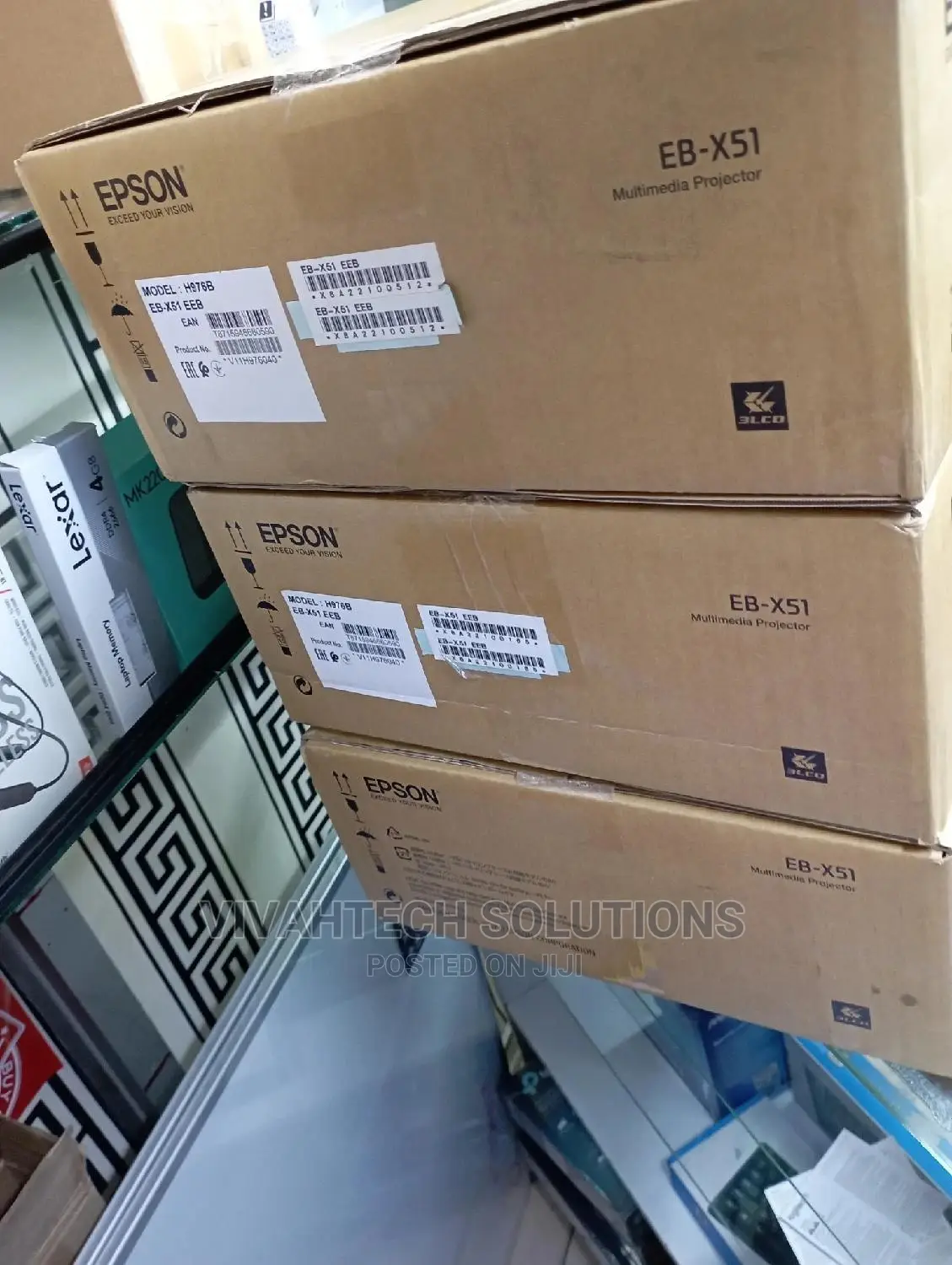 Epson X51 EB-X51 Wireless Projector Wi-Fi