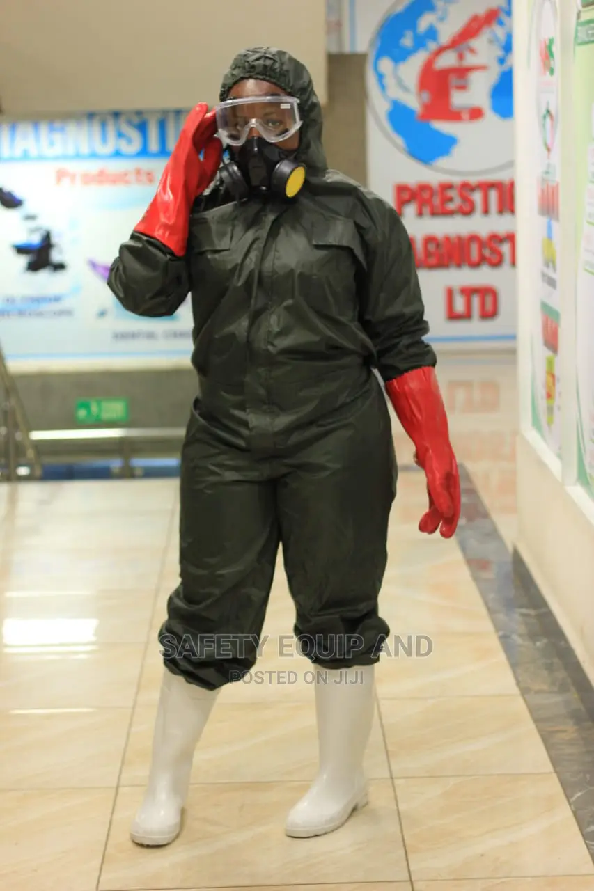 Buy Jungle Green Chemical Suit From Safety Hub