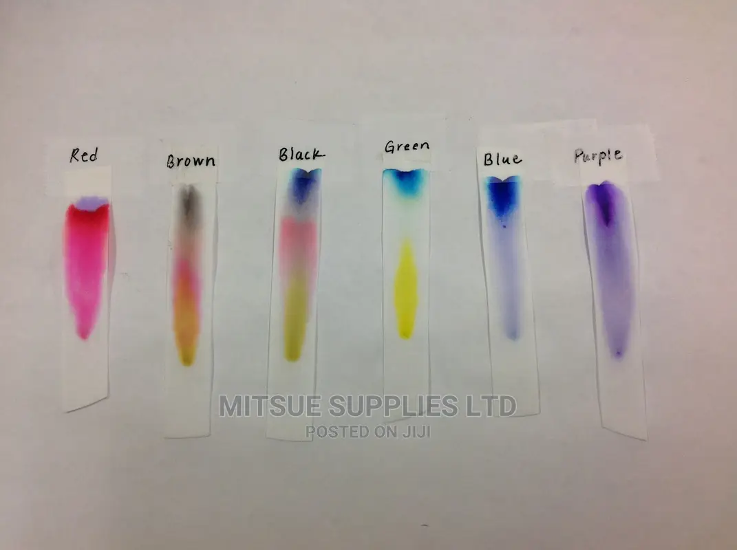 A Set of 10 Chromatography Paper 460X570