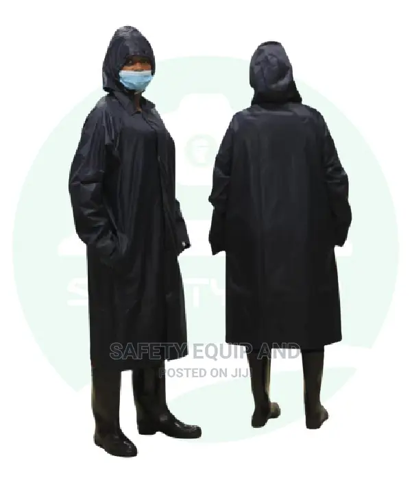 Long Jacket-Raincoat-Slitted-Jungle Green