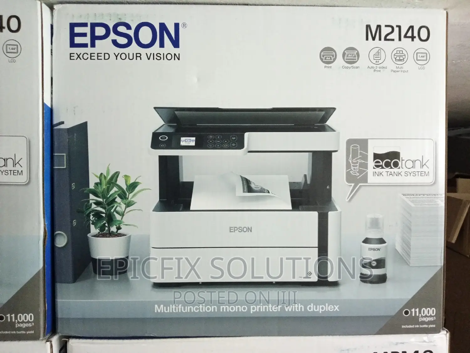 EPSON M 2140printer Ecotank Monochrome