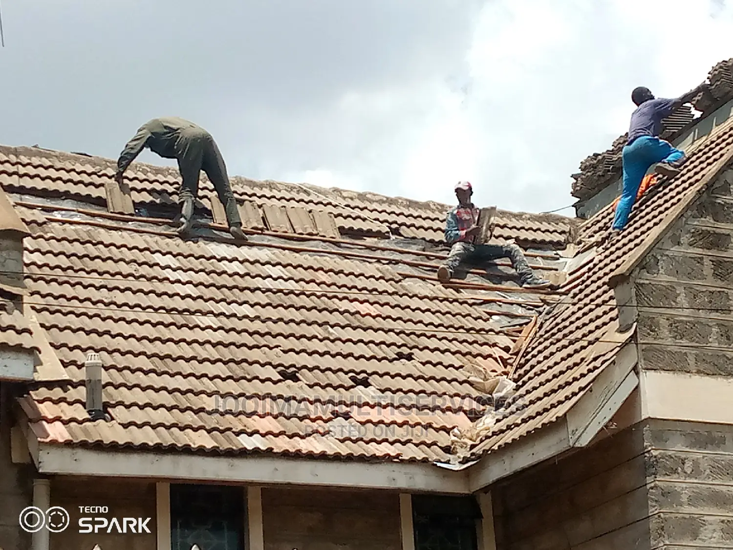 Brick Tiles Repair and Making Good