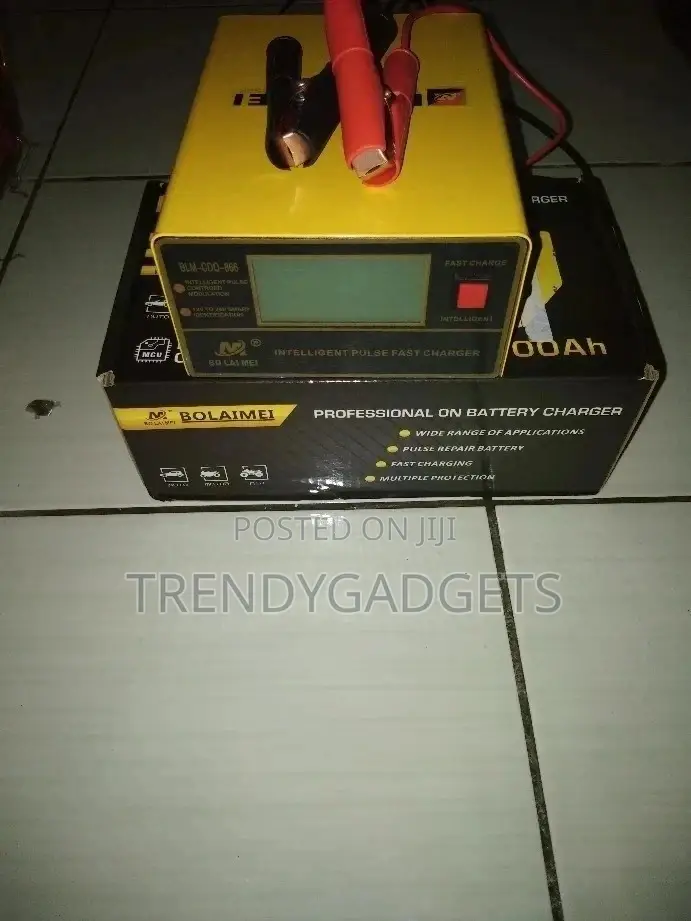 Power Full Automatic Car Battery Charger Intelligent Pulse R