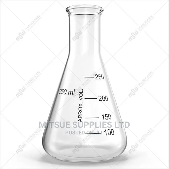 A Set of 10 Conical Flask 25ml ( Griffchem Boro 3.3)