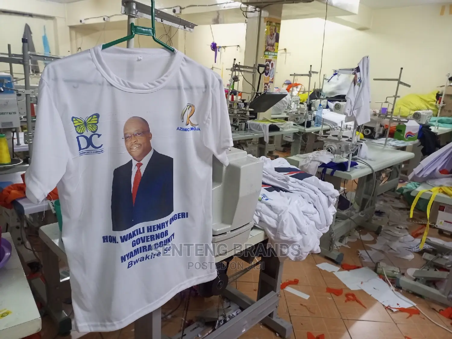 White Campaigning T-Shirts