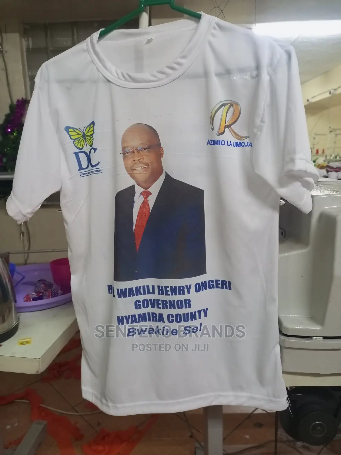 White Campaigning T-Shirts