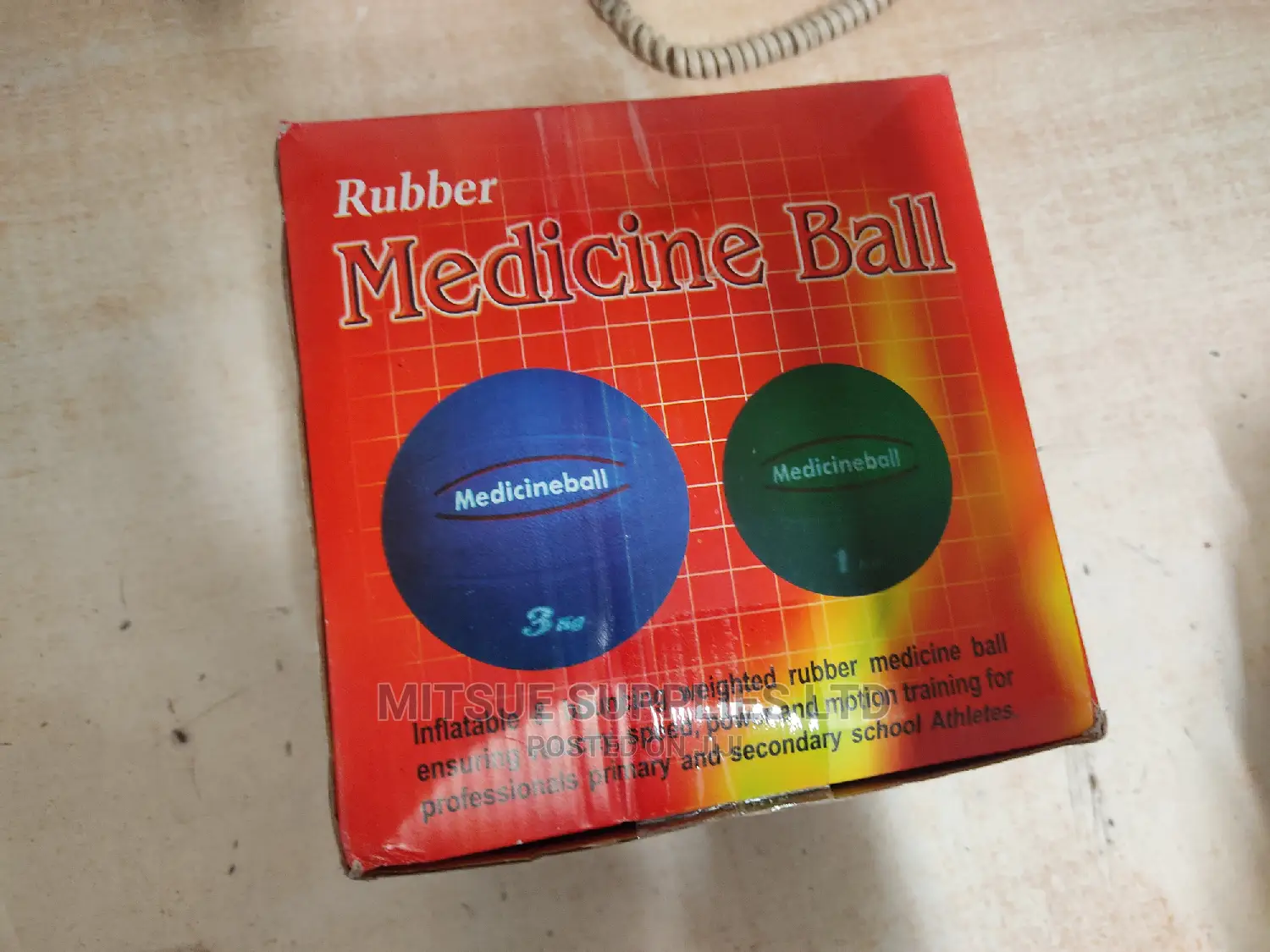 Rubber Medicine Ball-1kg
