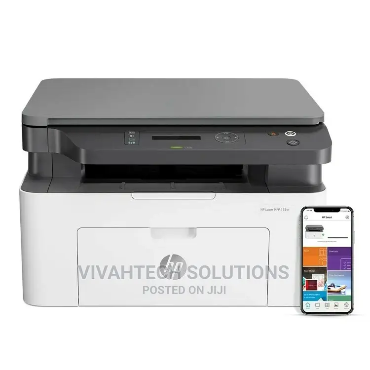 Hp Laser MFP 135w Affordable Multifunction Wireless Printer