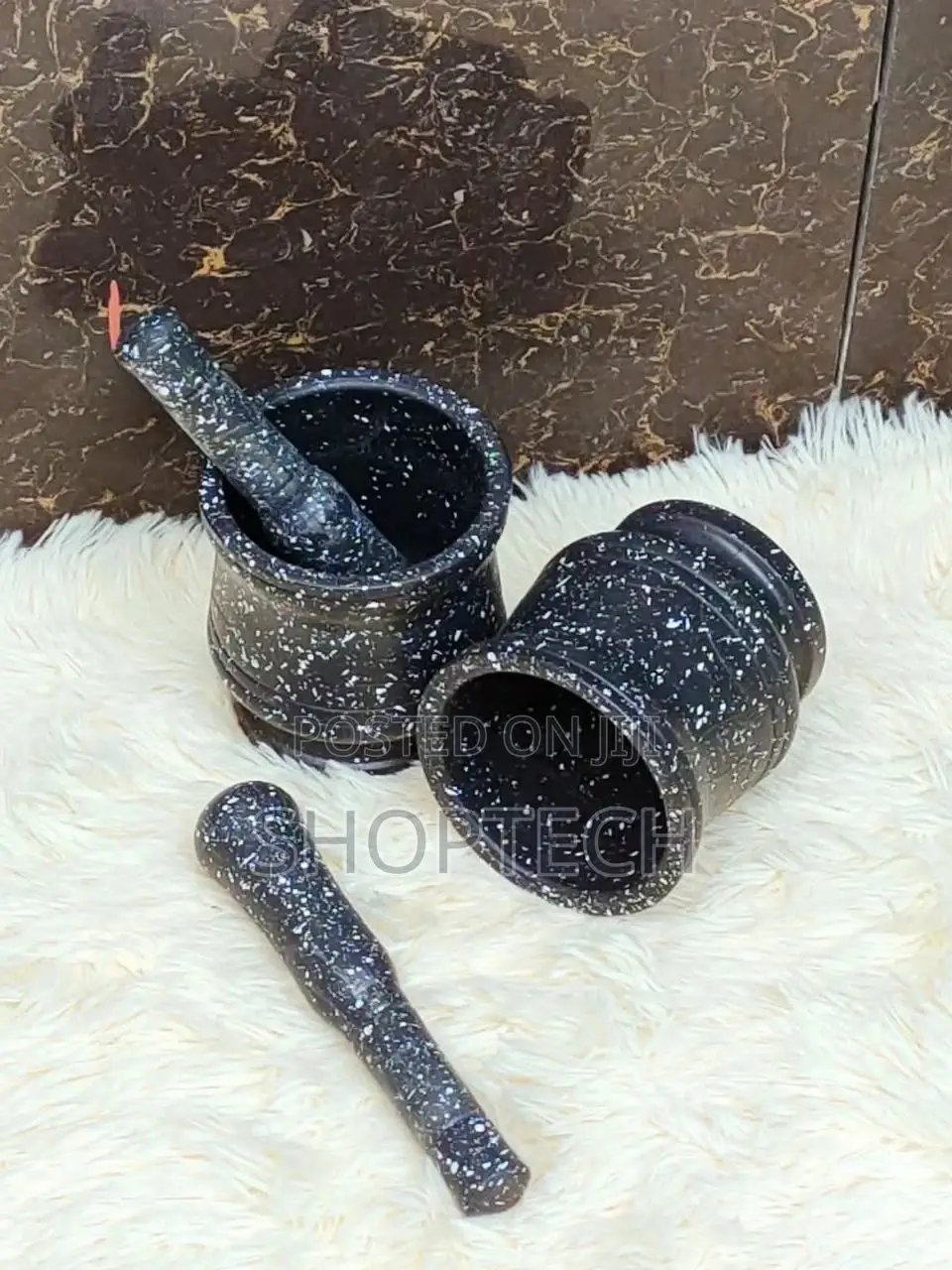 Marble Kinu - Motor and Pestle