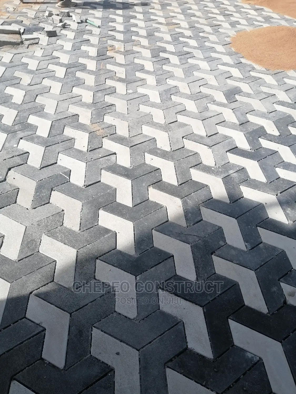 3 D Arrow Cabro Pavers