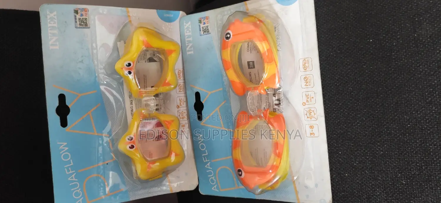 Swimming Goggles Kids Intex High Quality Anti Fog Glasses
