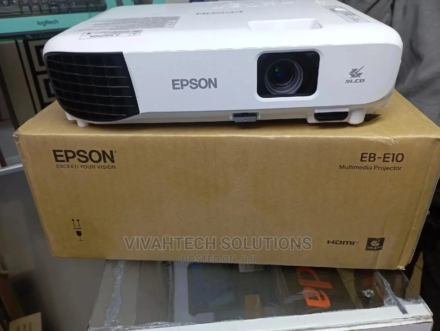 Epson Eb E10 Multimedia Projector 3600 Lumens 3LCD