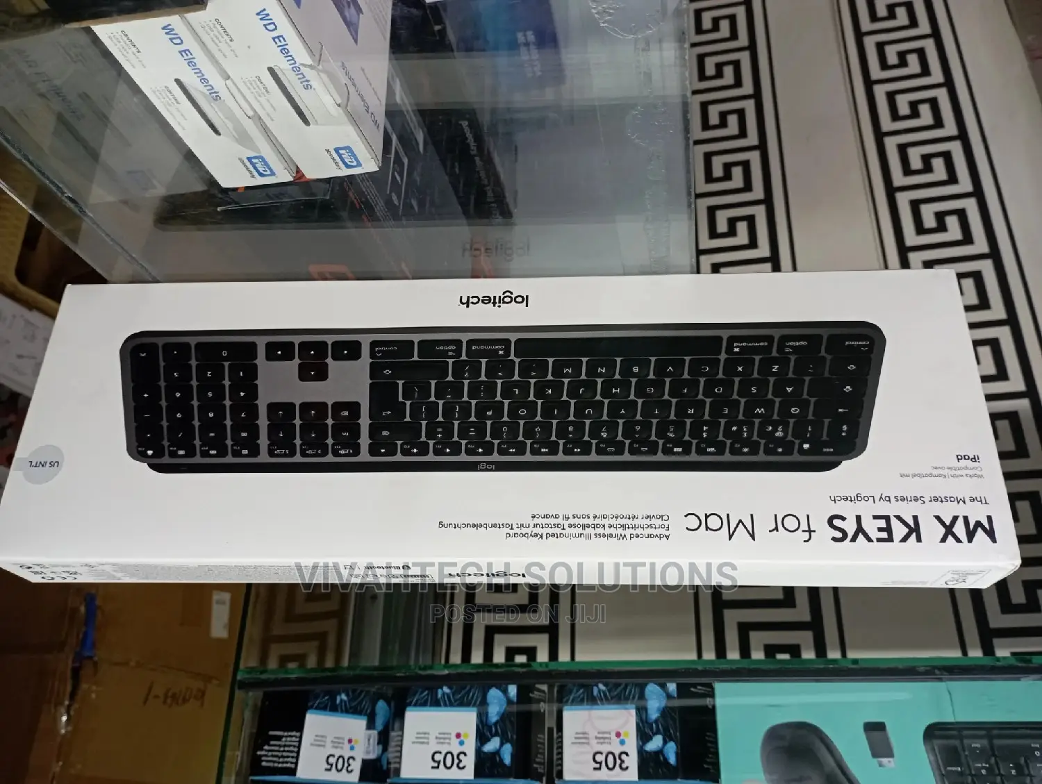 The Master Series Logitech MX KEYS for Mac Keyboard