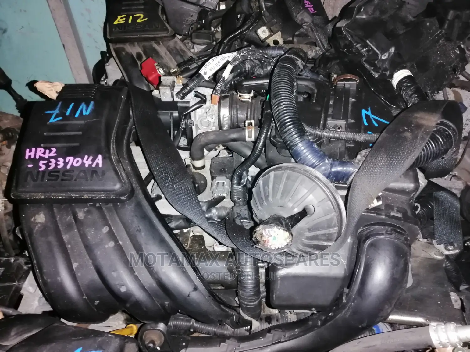 Nissan Latio N17 Hr12 Engine