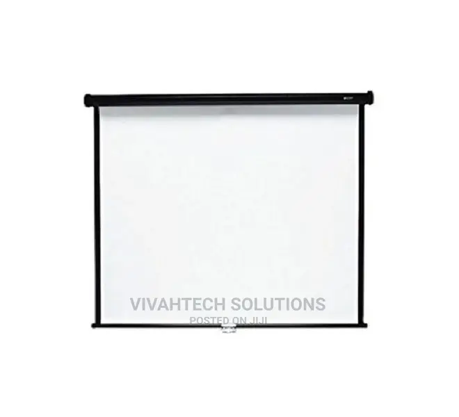 Manual Wall Mount Projector Screen 180cm by 180cm 70"By70"