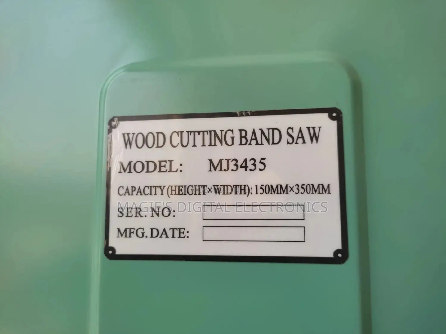 Band Saw (Wood Cutting)