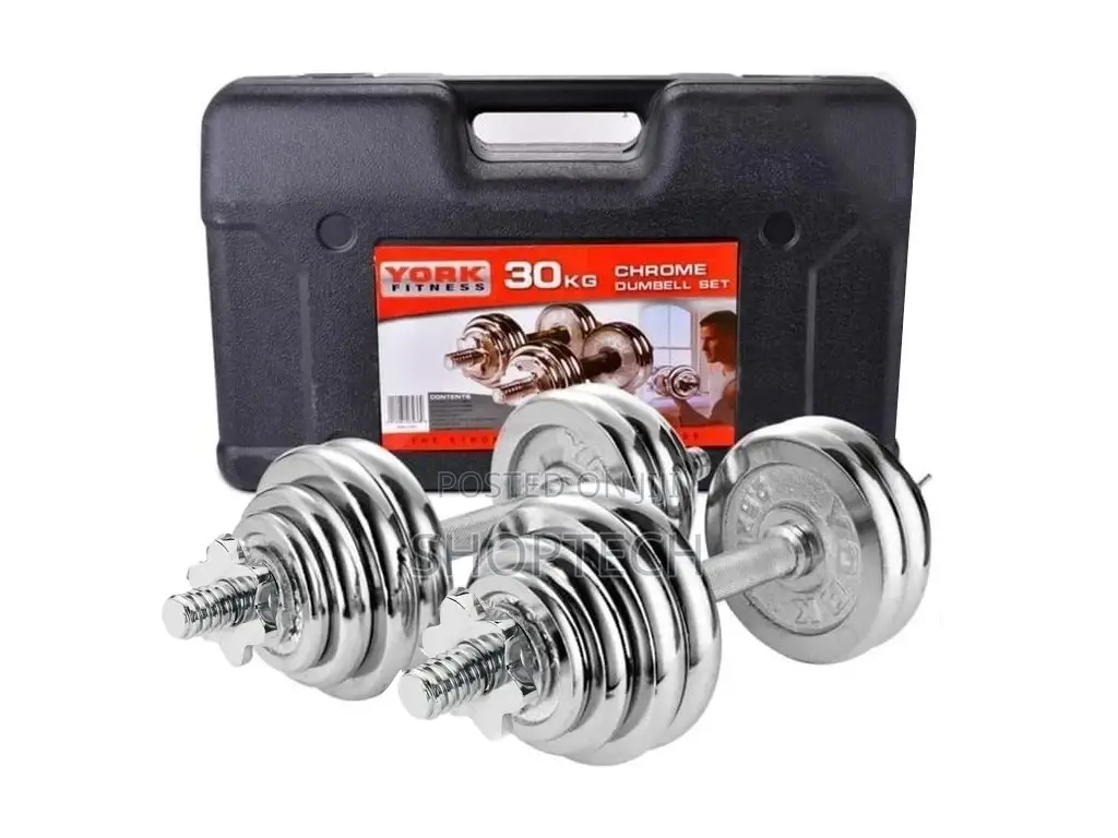 30 Kgs Chrome Dumbell.