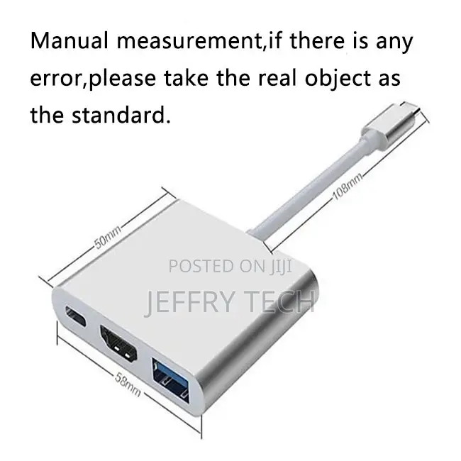 USB3.1 Type C to Hdtv Hdml USB 3.0 PD Charger Adapter Conver