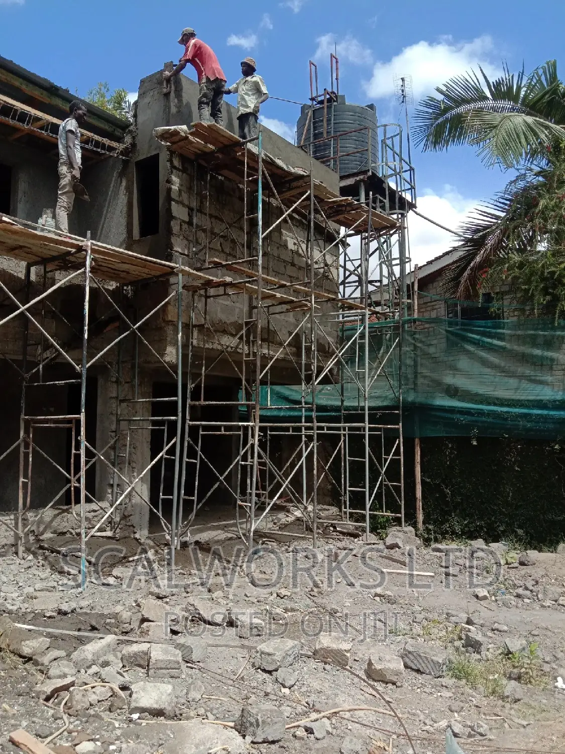 Plaster Works Scaffolds