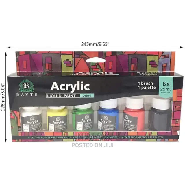 Acrylic /Water/Gouche/Glass Paint Set for Painting Crafts
