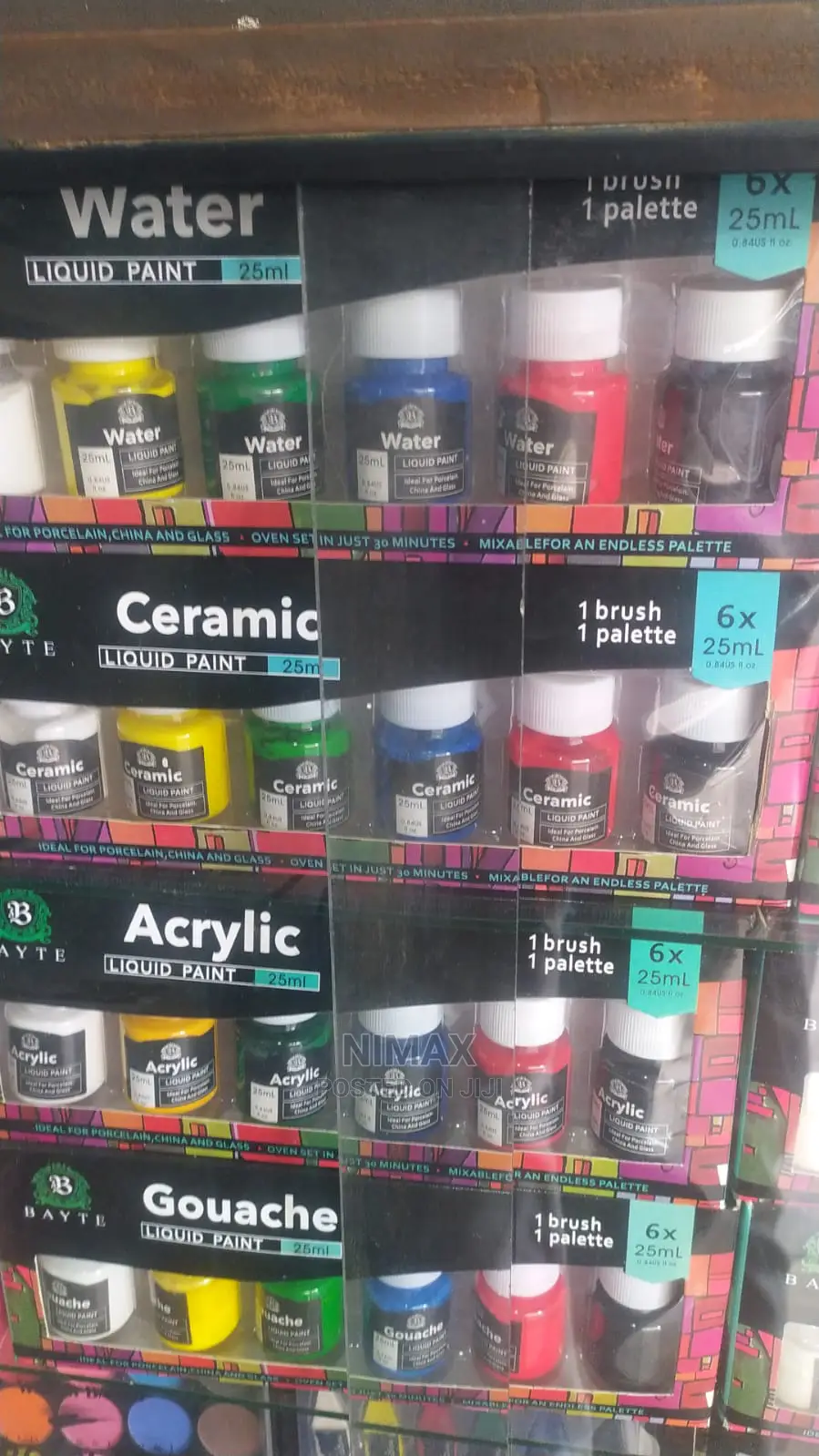 Acrylic /Water/Gouche/Glass Paint Set for Painting Crafts