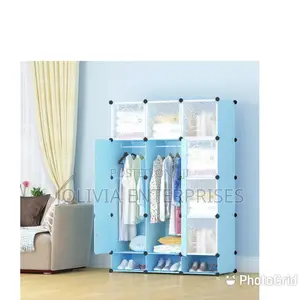 Plastic Wardrobe Blue