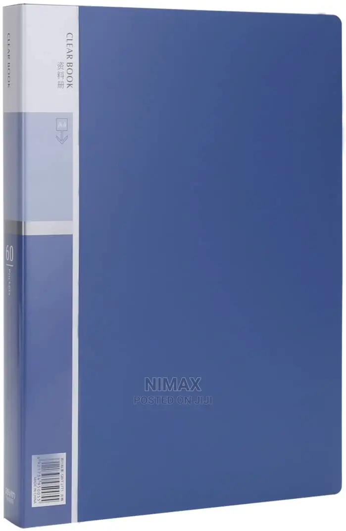Display Books With 20-40-60-80 Pockets