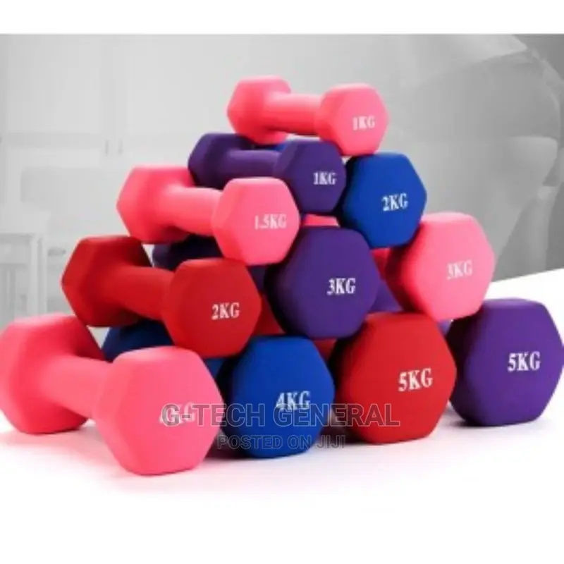 Generic High Quality 10kg Neoprene Coated Dumbells