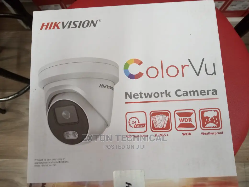 Colorvu Hikvision Dome Camera With Audio 4MP