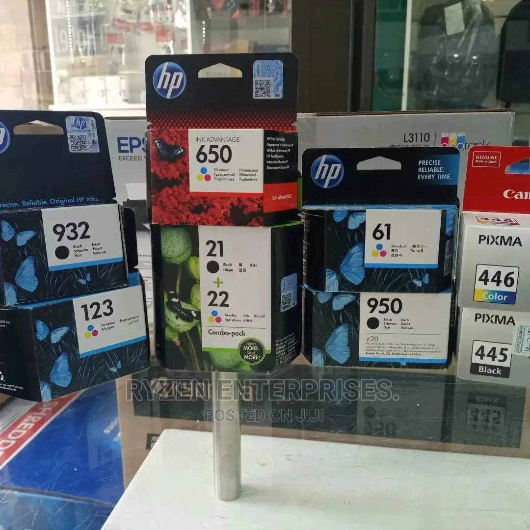 Hp and Cano Cartridges