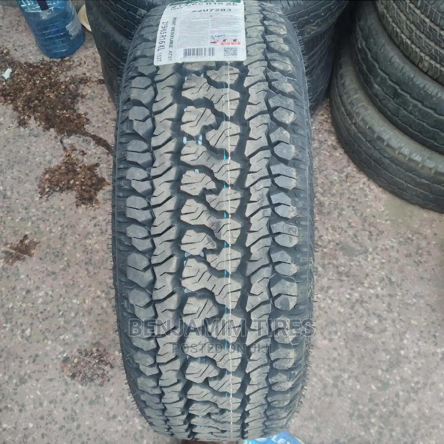 Marshal Tires Sizes 215/65r16 Made in Vietnam.