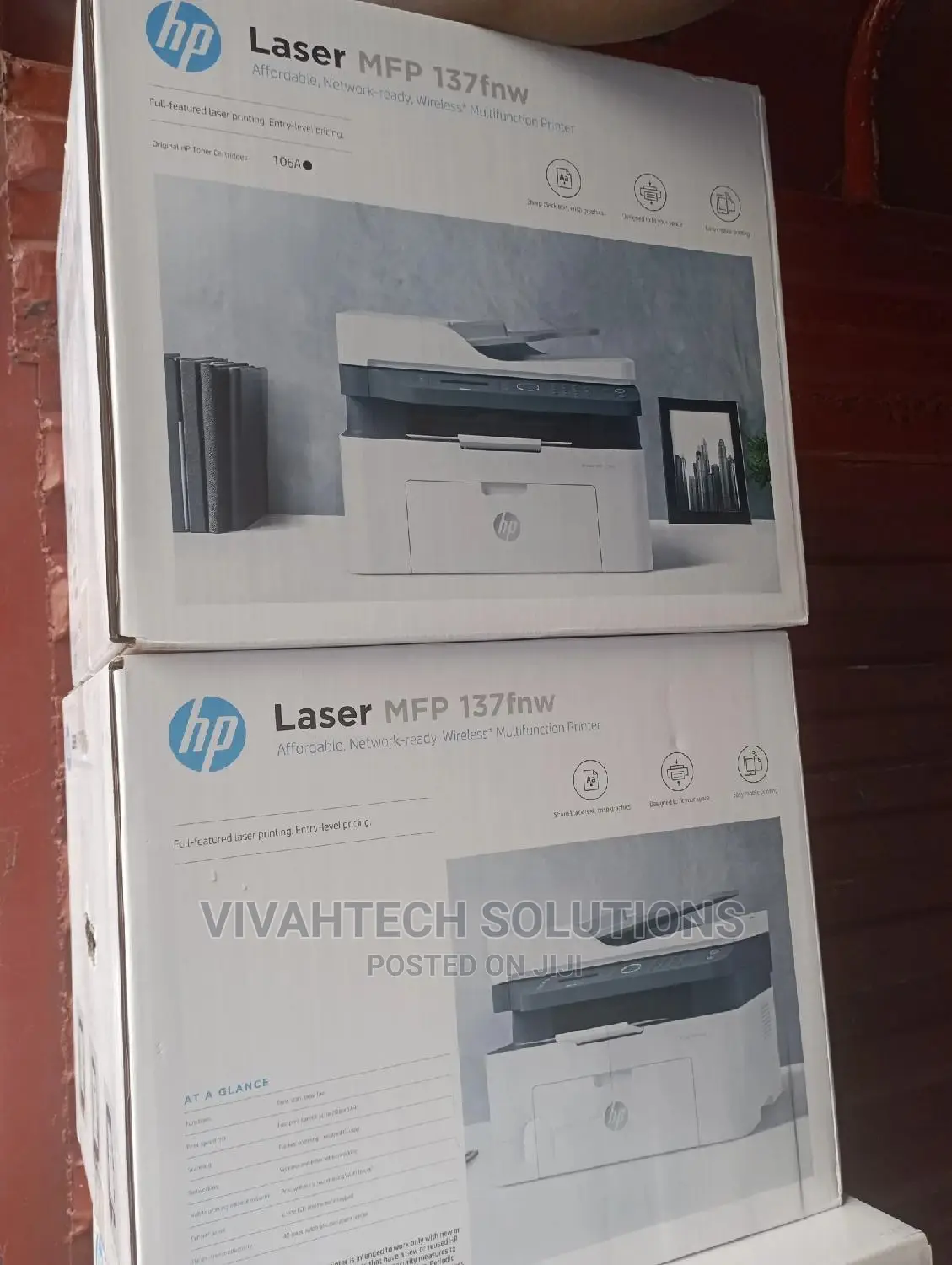 Hp Laser MFP 137fnw Replacement for MFP 135w Printer