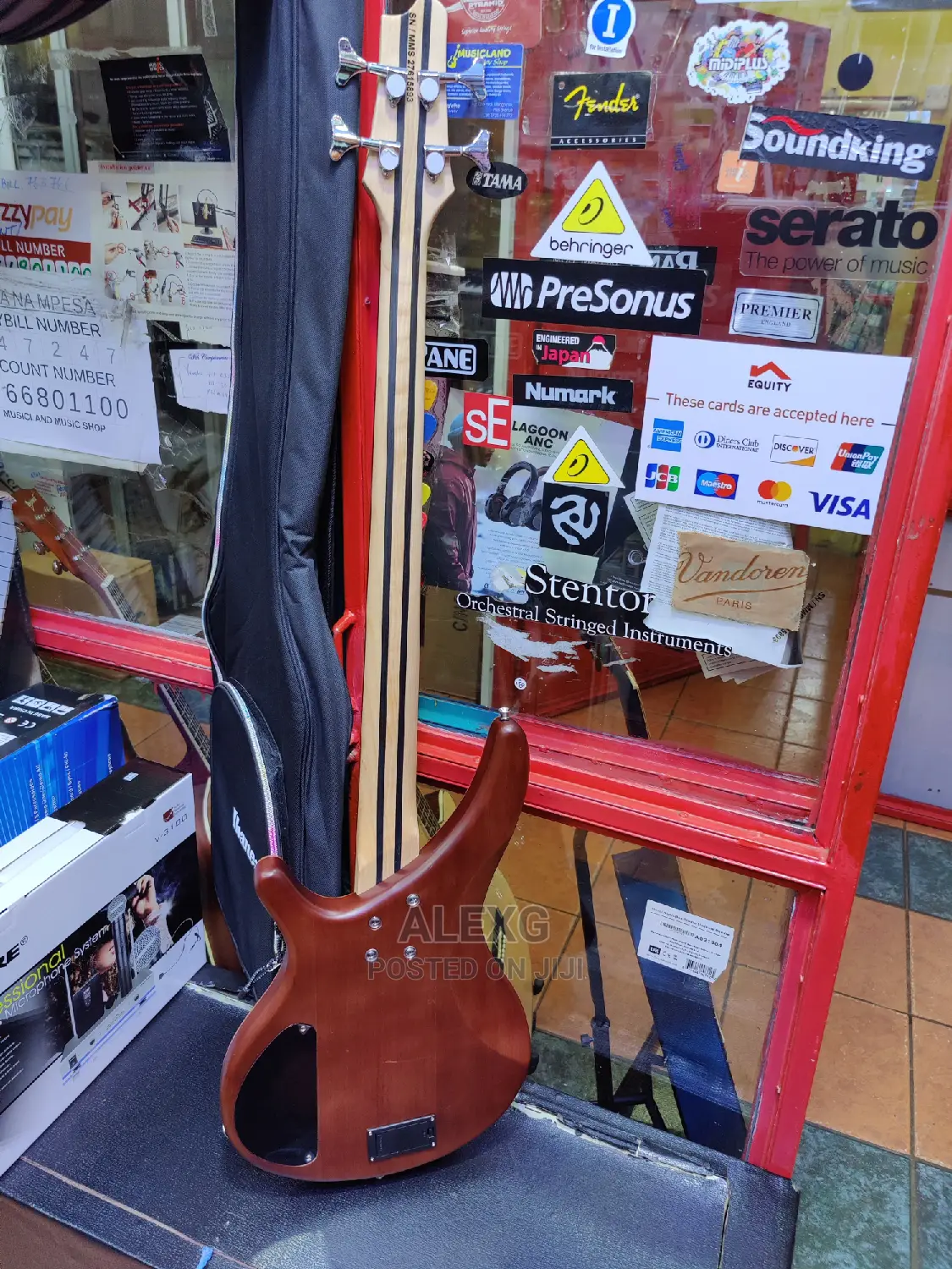 Ibanez 4 String Active Bass