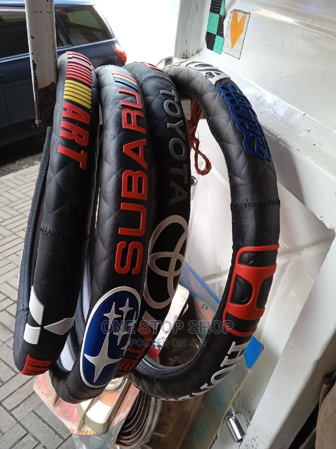Branded Steering Wheel Cover