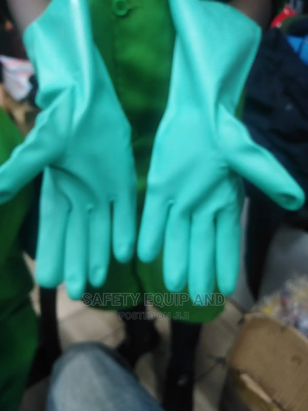 Heavy Duty Safety Hub Gloves
