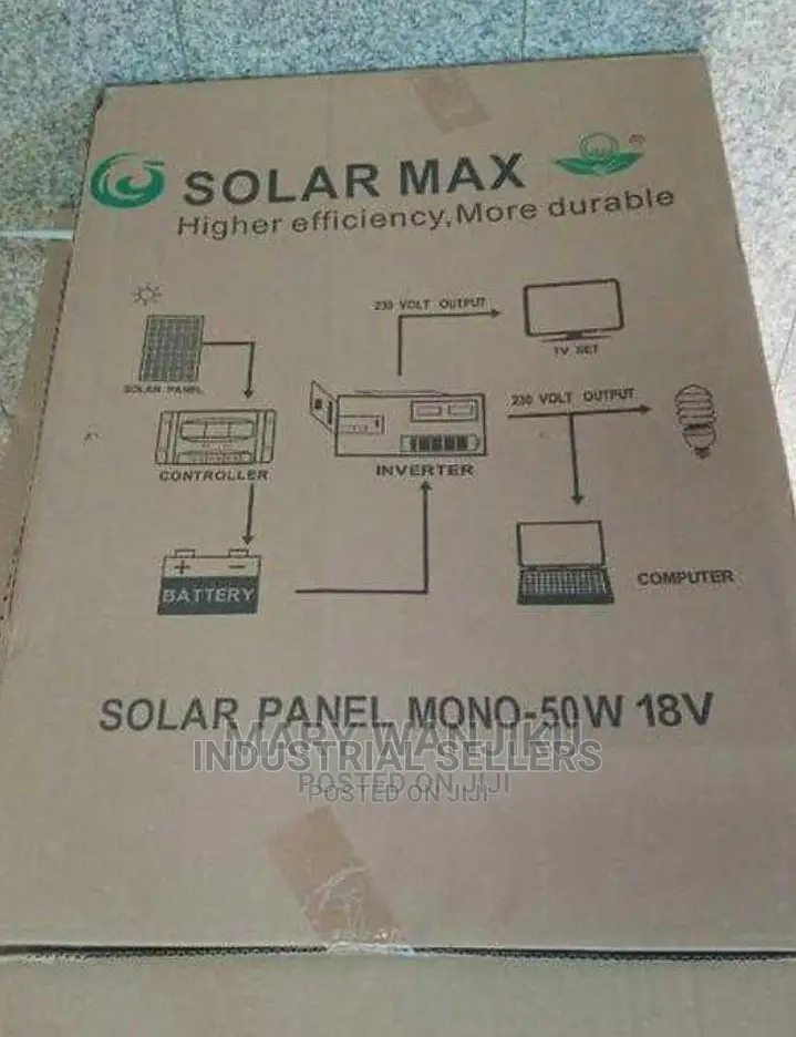 Higher Efficiency 50 Watts Solar Panel