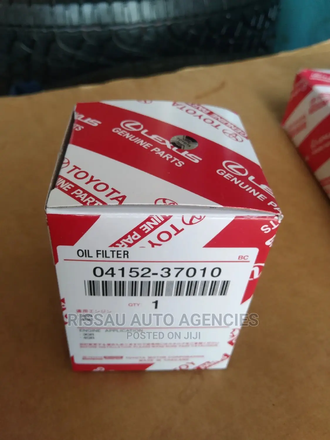 Toyota Genuine Oil Filter 37010 Made in Japan.