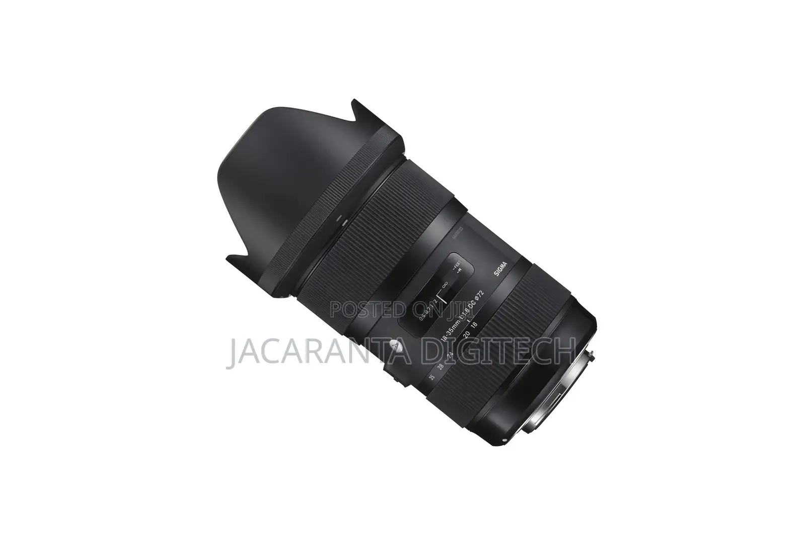 Sigma 18-35mm F/1.8 Dc HSM Art Lens for Nikon F