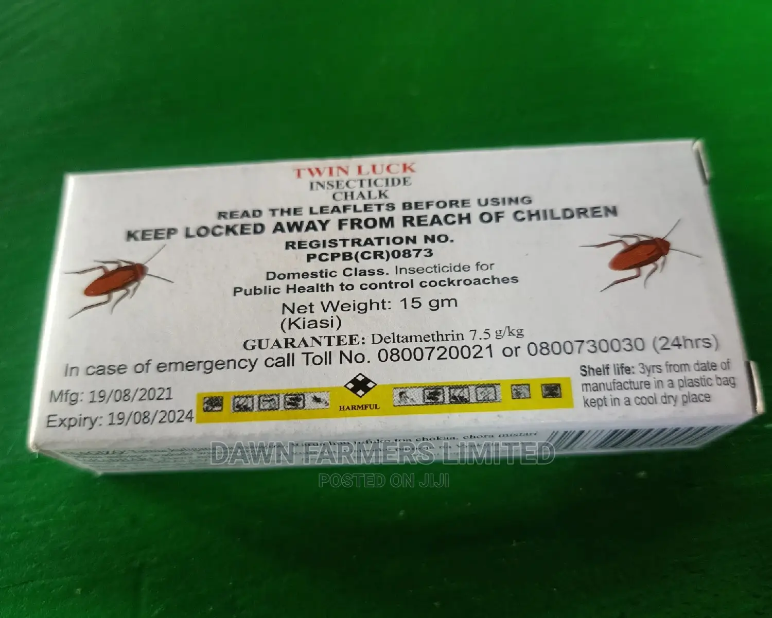 Twin Luck Cockroach Chalk