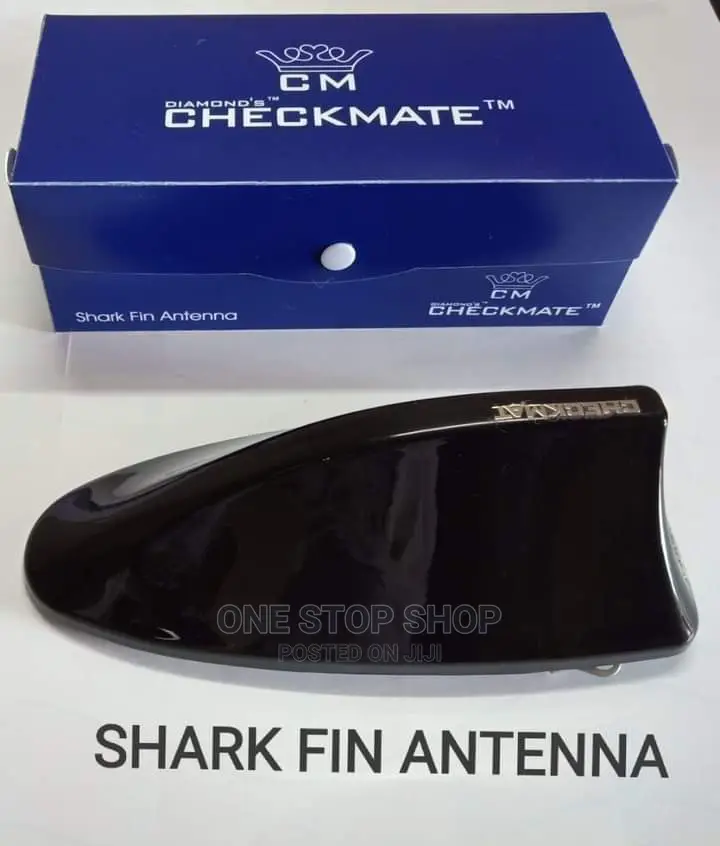 Black Shark Antennae Roof Decor