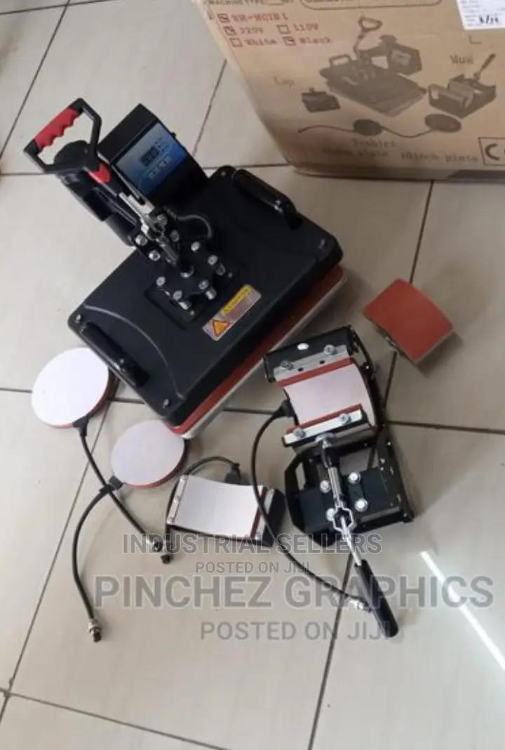 Incredible 5 in 1 Heatpress Machine