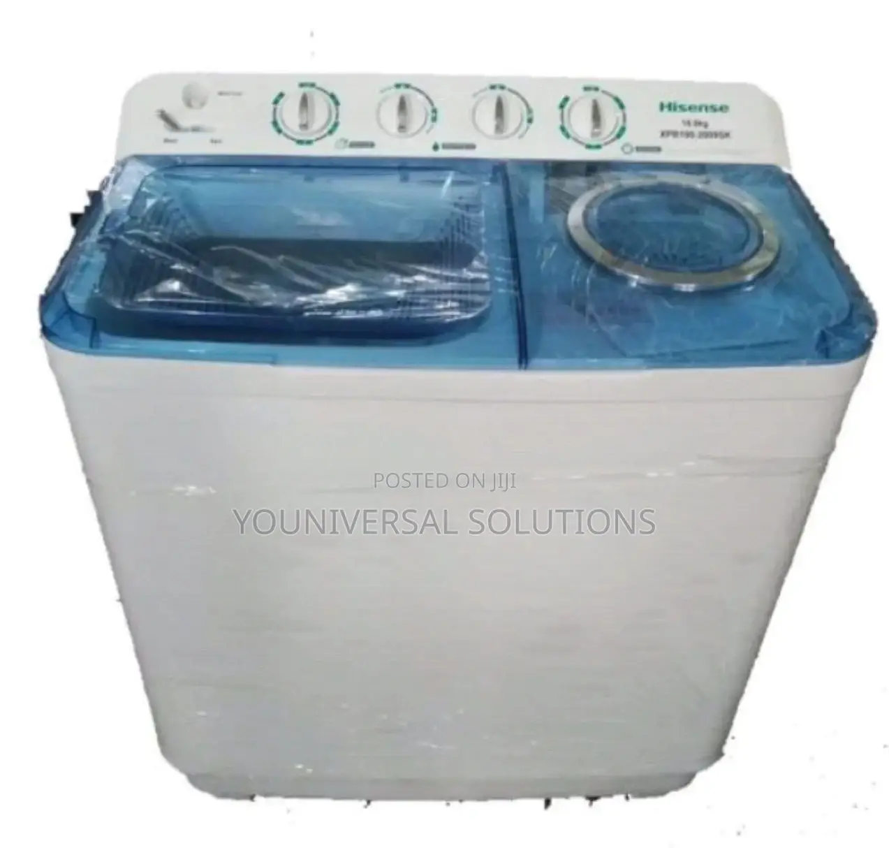 Hisense Twin Tub 11kg Washing Machine.