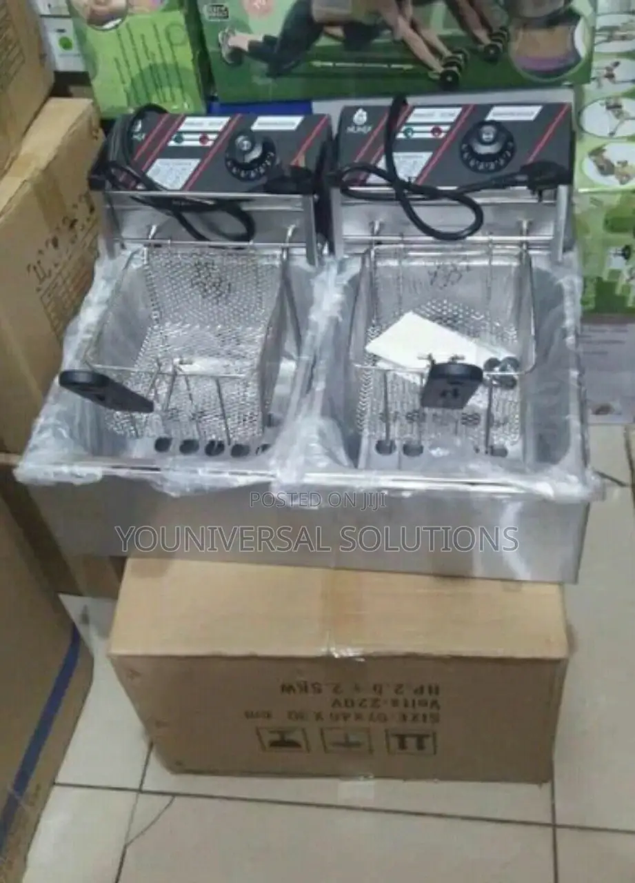 Electric Nunix Double Fryer