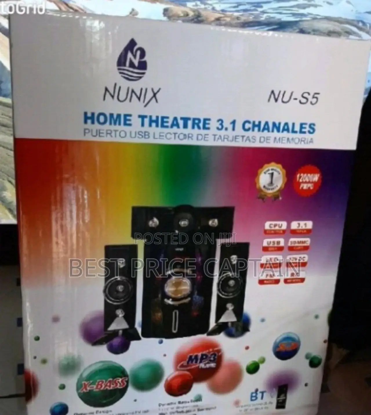 Nunix NU-S5 Multimedia Speaker