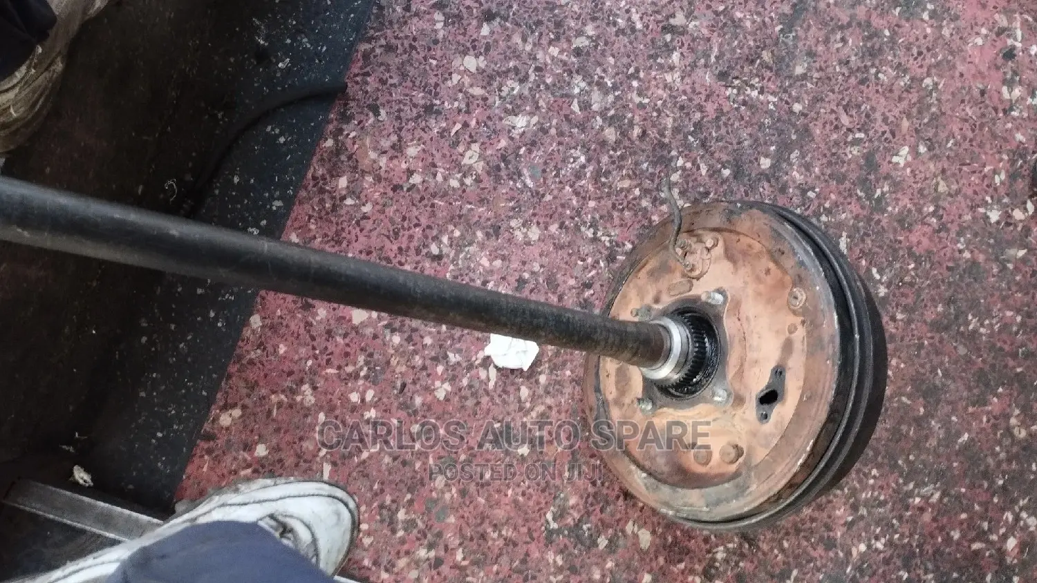 Complete Axle Hilux Vigo Double Bearing