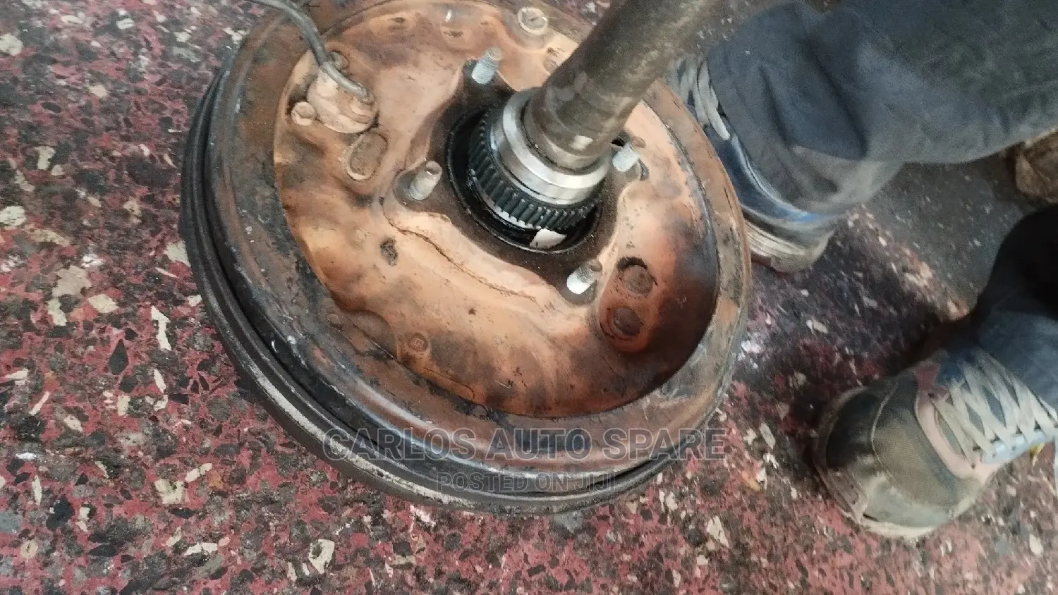 Complete Axle Hilux Vigo Double Bearing