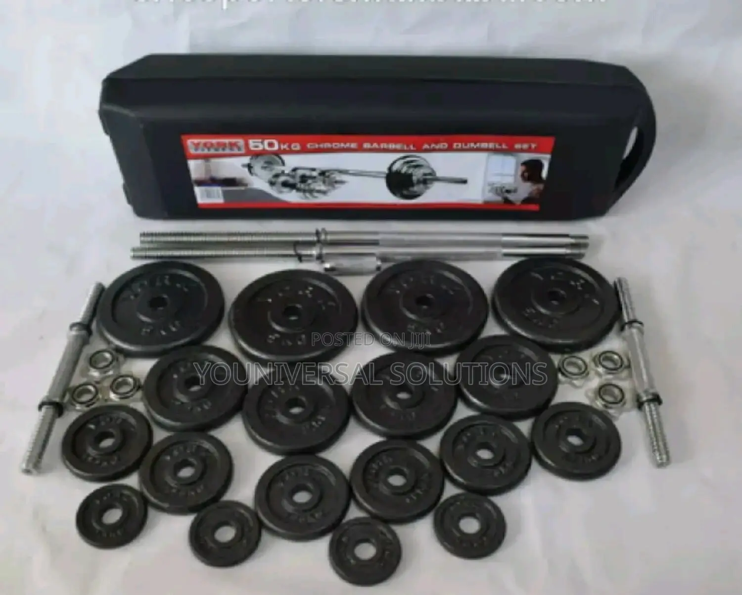 50kg York Dumbells